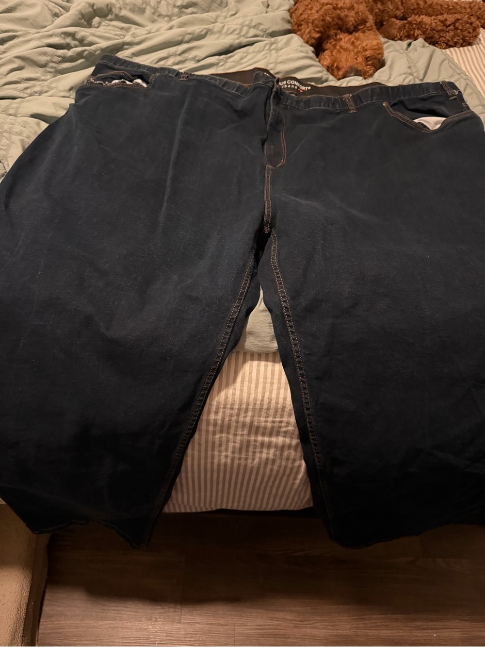 Harbor Bay Navy Relaxed Fit Men's Jeans
